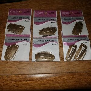 Annie large wig clips